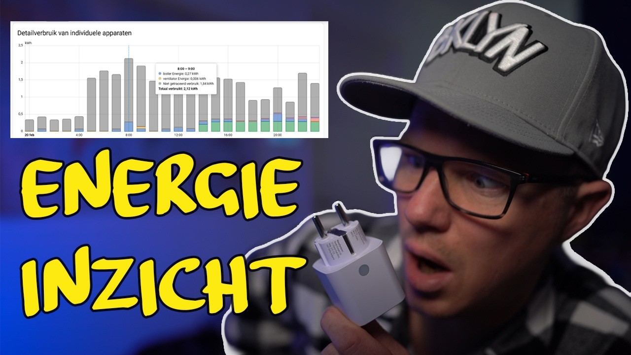 SHELLY PLUG M // ENERGIEVERBRUIK ZICHTBAAR