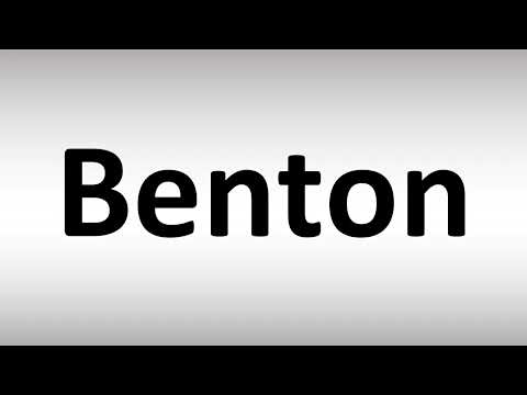 How to Pronounce Benton