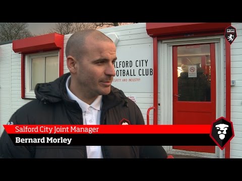 Salford City 2-0 New Mills - Bernard Morley post-match interview