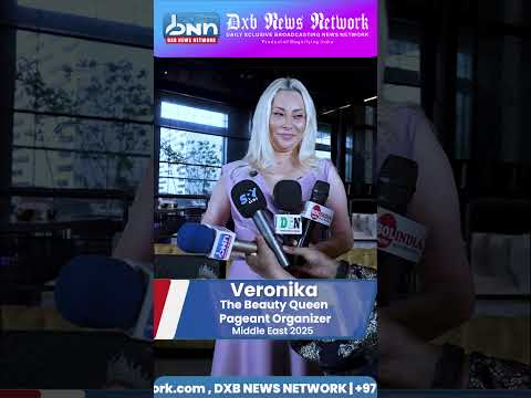 Veronika | The official Press Conference for Beauty Queen of the Universe | DXB NEWS NETWORK