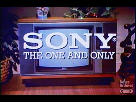 Rare Commercial Vault: Sony TV (1980 HD)