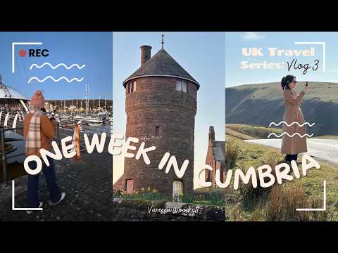 UK Spring Travel 2025 | Episode Three: exploring Cumbria in Whitehaven, Seascale, & Cockermouth