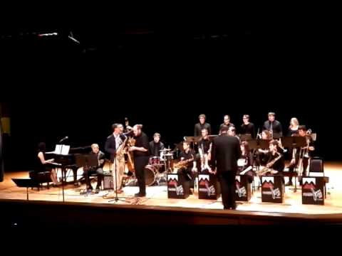 Great Big Ball With A Map Wrapped Around It - Mansfield University Jazz Ensemble 2014