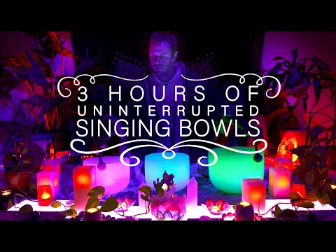 Full Chakra Alignment | Crystal Singing Bowls Meditation Music | Sound Bath | Sleep Music | Cleanse