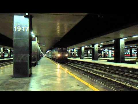 E656.254 in partenza con l' ICN 1955 Roma Termini - Siracusa/Palermo Centrale