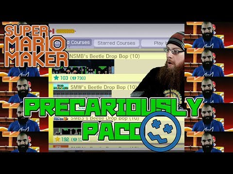 BEETLE DROP BOP - Super Mario Maker - Crazy Cool Levels by THEINCREDIBLEPACO!