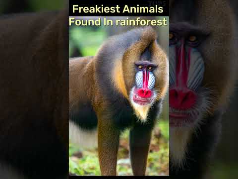 TOp5 Amazon Rainforest Animals 😱😱😱 #youtube #ytshorts #animals