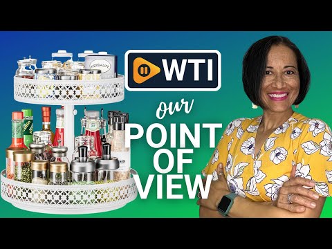 Lazy Susan Organizer 2 tier - WTI product video review