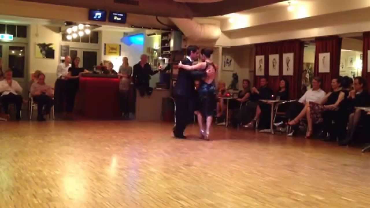ALEJANDRO BERON en VERONICA VAZQUEZ Milonga Plantage Amsterdam 1