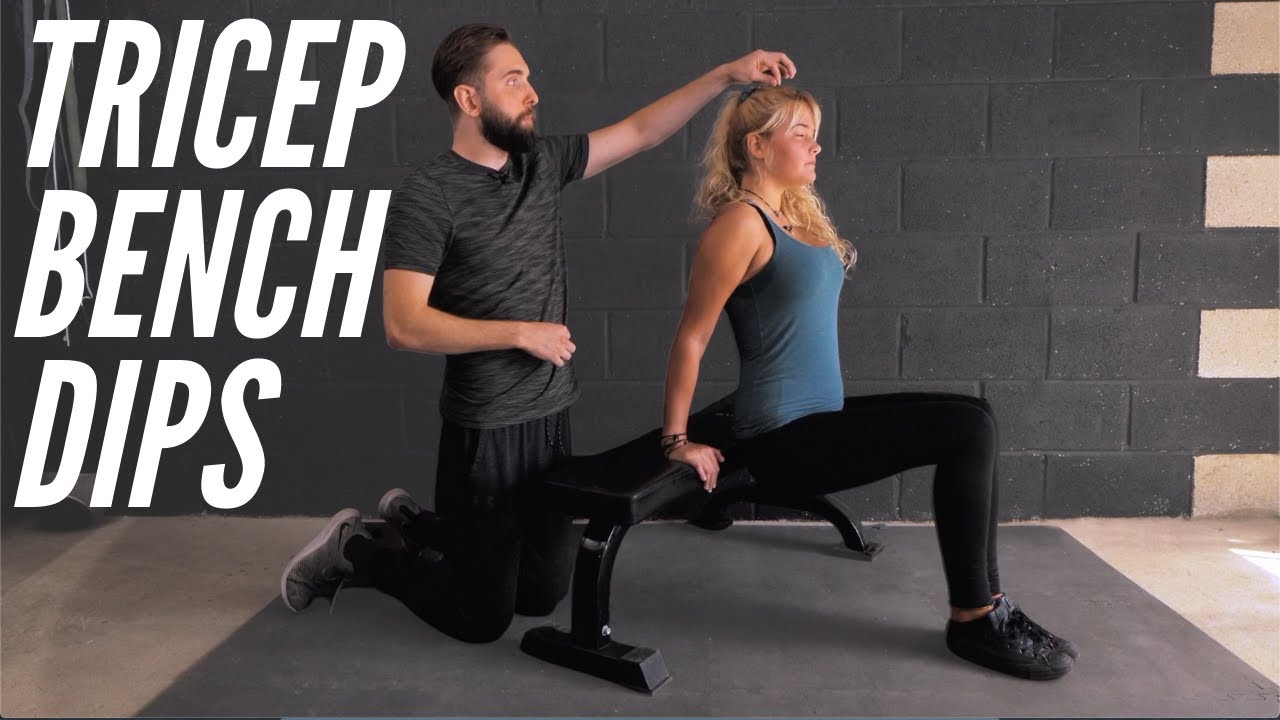 Tricep Bench Dips | Technique and Most Common Mistakes - YouTube