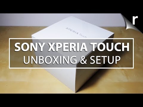 Sony Xperia Touch Unboxing and Setup