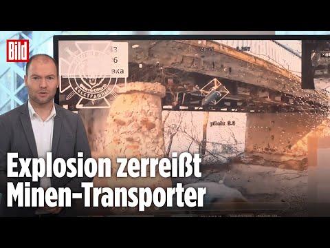 Russische Hightech-Drohne trifft US-Raketensystem | BILD-Lagezentrum