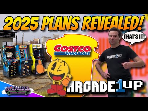 Arcade1Up 2025 Plans Revealed!