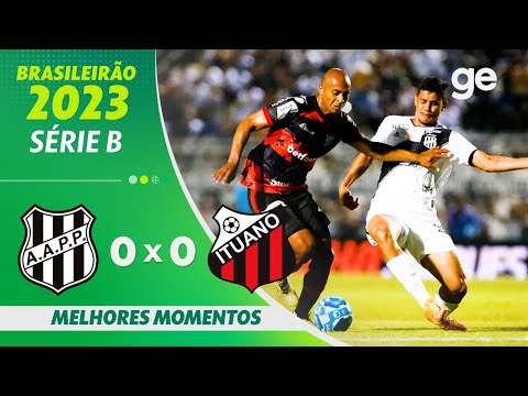 Gols e lances de Ponte Preta x Ituano