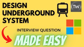 YouTube video 'Design Underground System - Leetcode 1396 - Python'