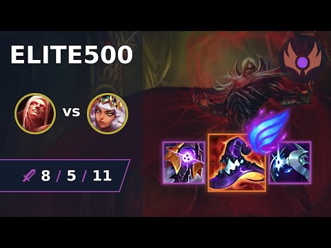 [ elite500 ] Vladimir MID vs Qiyana | EUW MASTER | LOL Season 2024