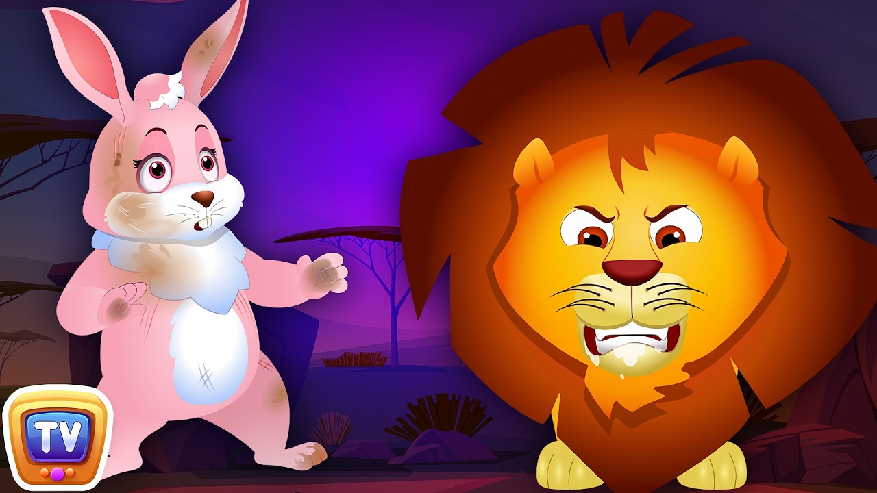 Hare and The Lion - Animal Stories for Kids - Bedtime Stories & Moral Stories for Kids - ChuChu TV