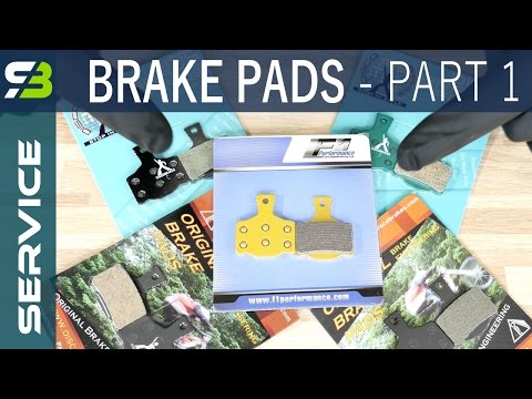 Bicycle Brake Pads Types - PART 1: Sintered, Semi Metallic, Kevlar, Copper Free...