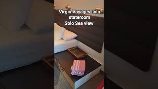 Virgin Voyages Solo Cabin Tour (Insider & Sea View) Brilliant Lady. #cabin #sololeveling #cruise