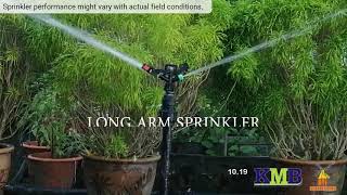 Long arm sprinkler