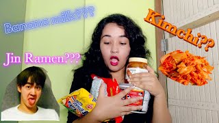 Huge Korean Food & Snacks Haul || Where to find Korean foods in India?? || Life Of Smilingflower