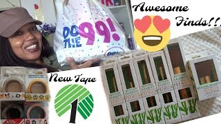 AMAZING NEW FINDS!!! DOLLAR TREE & 99CENT ONLY
