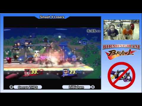 Birmingham Brawl 3 Smash 4 Singles - GeorgeTHPS (R.O.B) vs. LilBigham (Luigi)