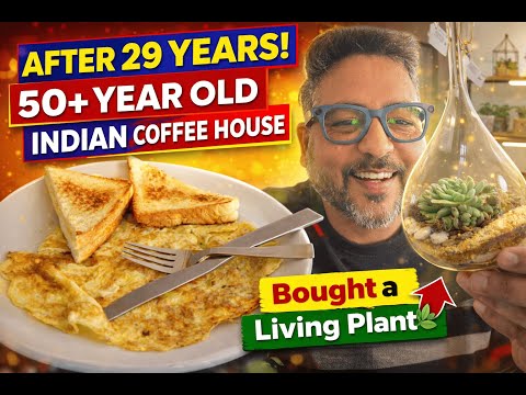After 29 YEARS! Visiting 50+ Year Old Indian Coffee House 😍 | Sunday Vlog