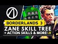 BORDERLANDS 3 | All ZANE Action Skills, Perks & Abilities - Full Skill Tree Breakdown