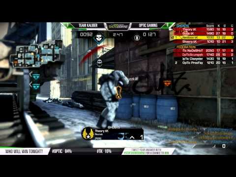 Scuf Gaming Showdowns - OpTic Gaming vs Team Kaliber - Game 1 - September 4, 2014
