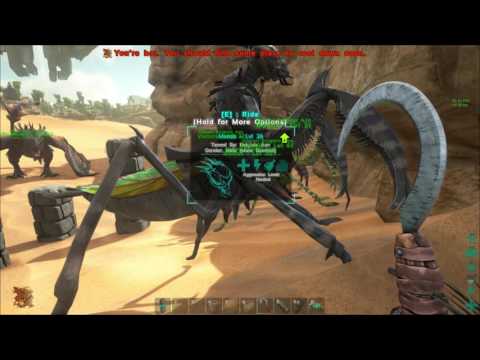 Ark Survival Evolved Vanilla LP 7 SE - Mantis Eggs Glitched ??