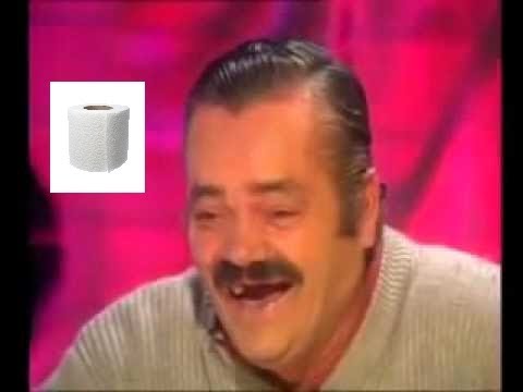 Risitas can't escape the madness.