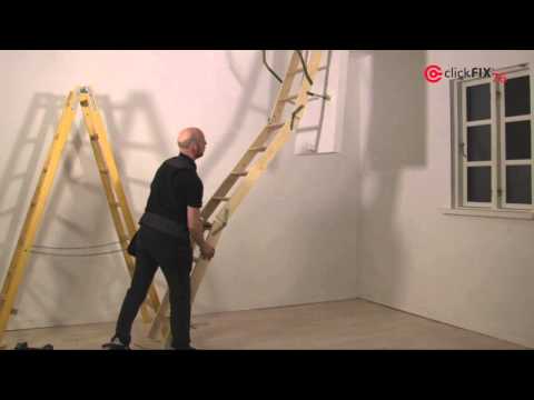 Youngman ClickFIX 76 Timber Loft Ladder Installation