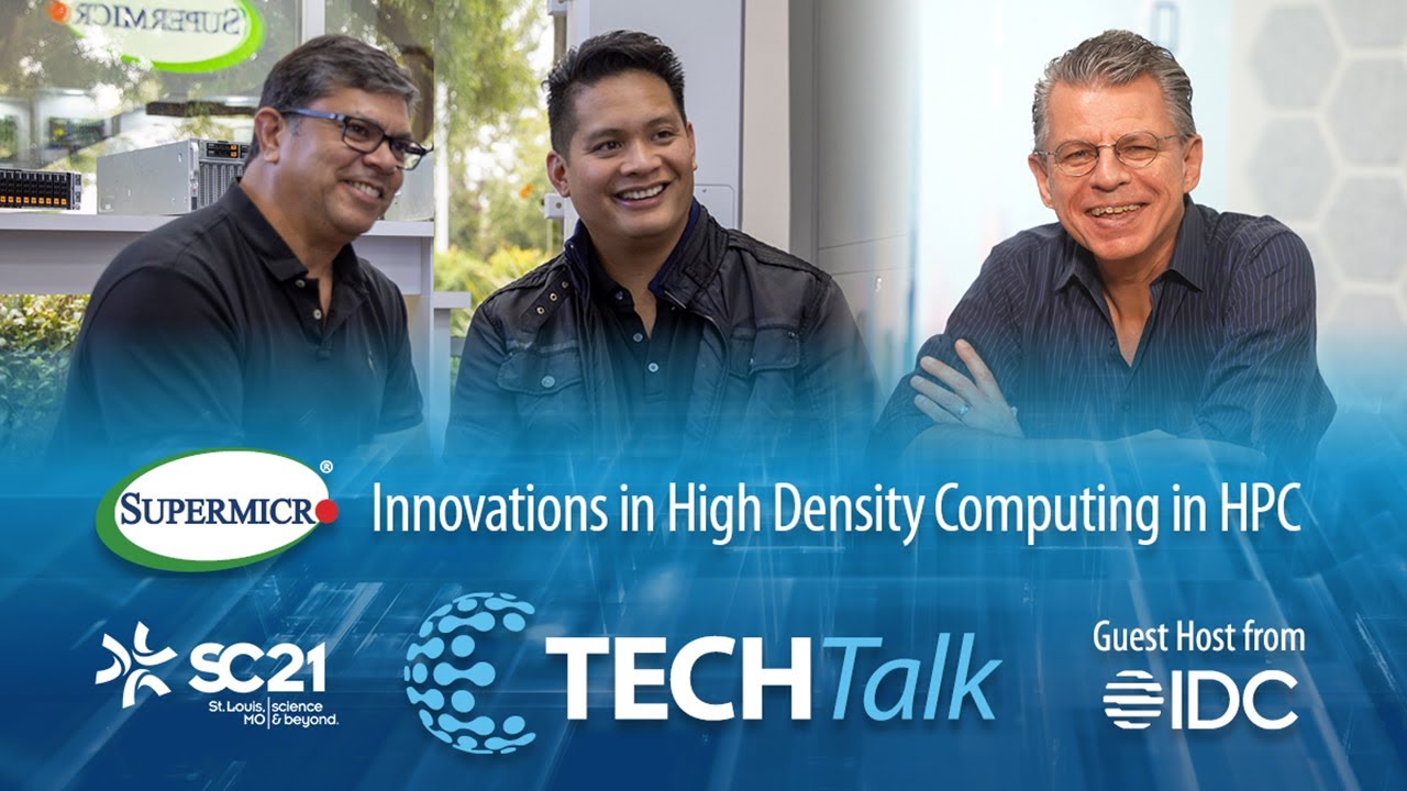 Miniaturansicht: Video – Innovationen im Bereich High-Density-Computing im HPC – Supermicro TECHTalk mit IDC