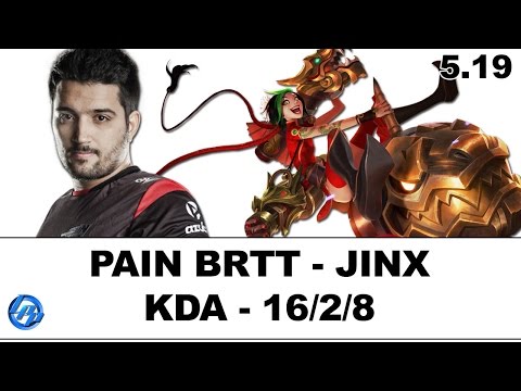 PNG BrTT - Jinx vs Tristana - EUW SoloQ