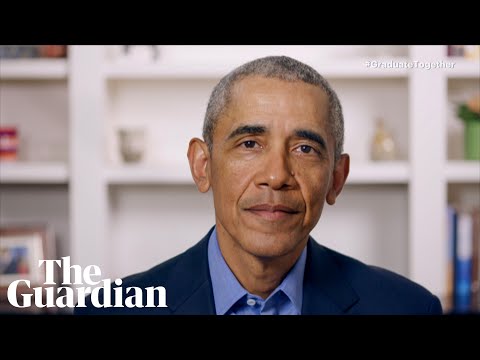 卒業生への演説でトランプ氏を批判するオバマ氏 (Obama criticises Trump in speech to graduating students)