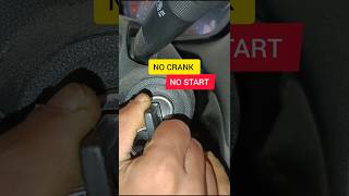 No Crank No Start Easy Fix #shots #nostart #solution
