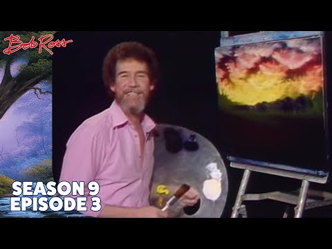 Bob Ross - Red Sunset (Season 9 Episode 3)