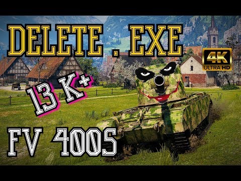 DELETE . EXE // 4k World of Tanks - Fv4005 13k dmg
