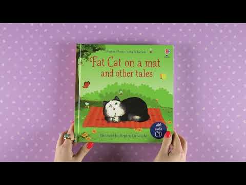 Книжка з диском Fat Сat on a Mat and Other Tales with Audio CD video 1
