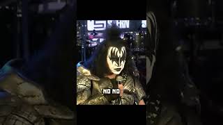 Kiss&#39; Gene Simmons&#39; Secret to &#39;I Was Made For Loving You&#39; 😧 #edit #kiss