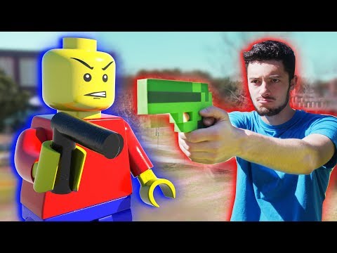 LEGO meets Minecraft 7 - Lego Wars Animation Movie!!! (Minecraft Animation)