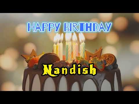 Happy Birthday Song Created for Someone Special Known by the Name Nandish