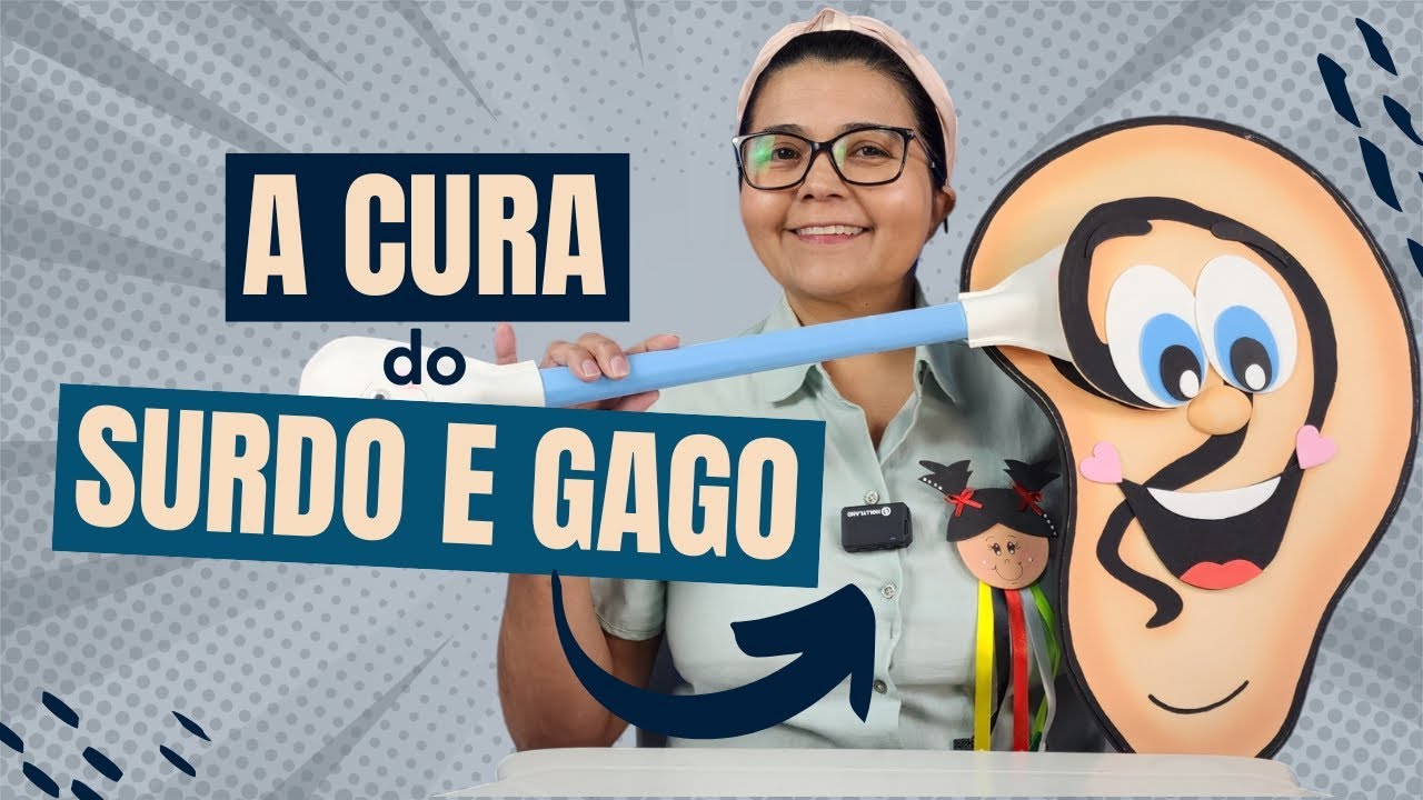 A Cura do Surdo e Gago - História Bíblica Infantil