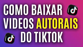Afiliado Shopee: Como baixar vídeos autorais do Tiktok?