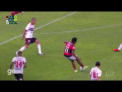 Flamengo 5x1 São Paulo: Best moments of the game at Maracanã for the Brazilian Championship