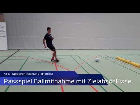 Mehr Tore erzielen aus der Ballmitnahme & Passspiel