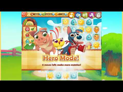 Farm Heroes Saga Level 23 No boosters 3 stars