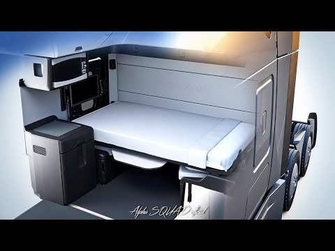 Freightliner Cascadia – Truck with a Mini Bedroom