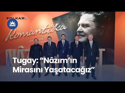 Nâzım Hikmet Sergisi 'Romantika' Kültürpark'ta Açıldı